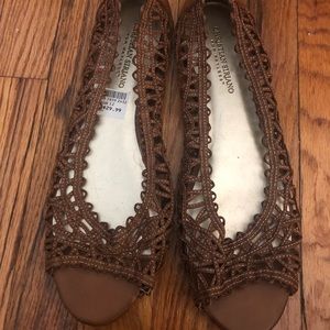 Christian Siriano open toe shoes - Size 12